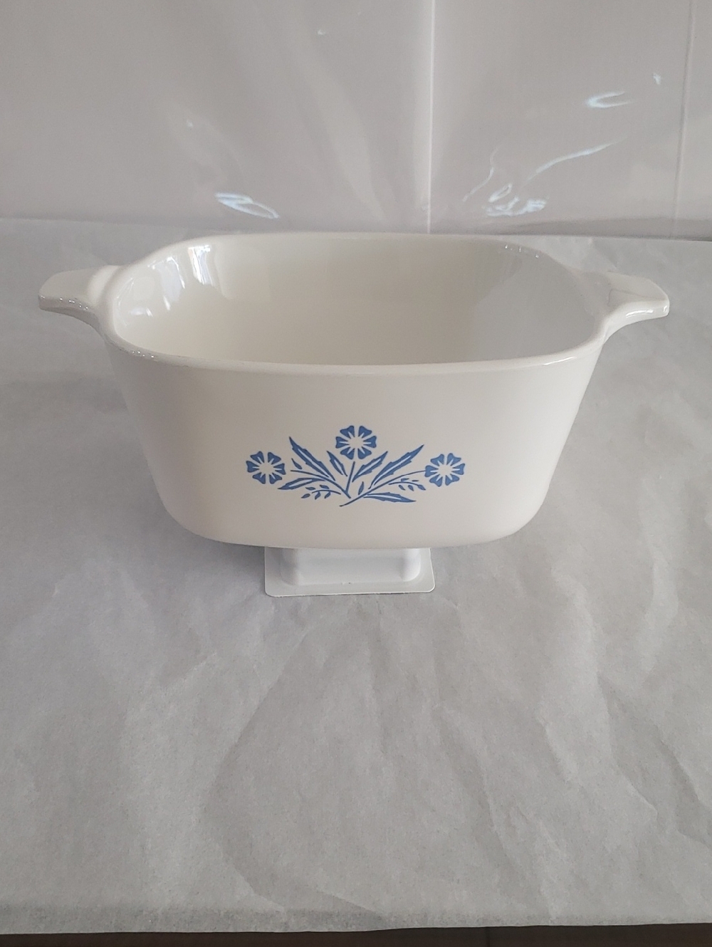 Vintage Corningware Blue Floral Cornflower Pattern 2 3/4 Cup